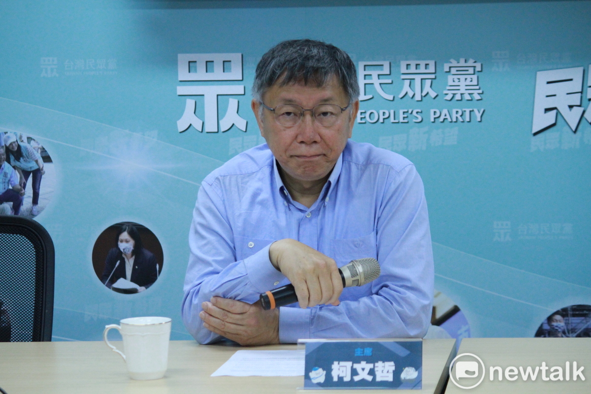 民眾黨主席柯文哲。 圖：周煊惠 / 攝