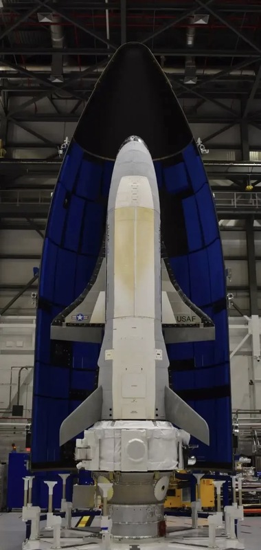 中國的航太器被認為類似於美國太空部隊的兩架 X-37B 小型航太飛機，X-37B 被認為具有極高的軌道機動性。 圖：翻攝自騰訊網