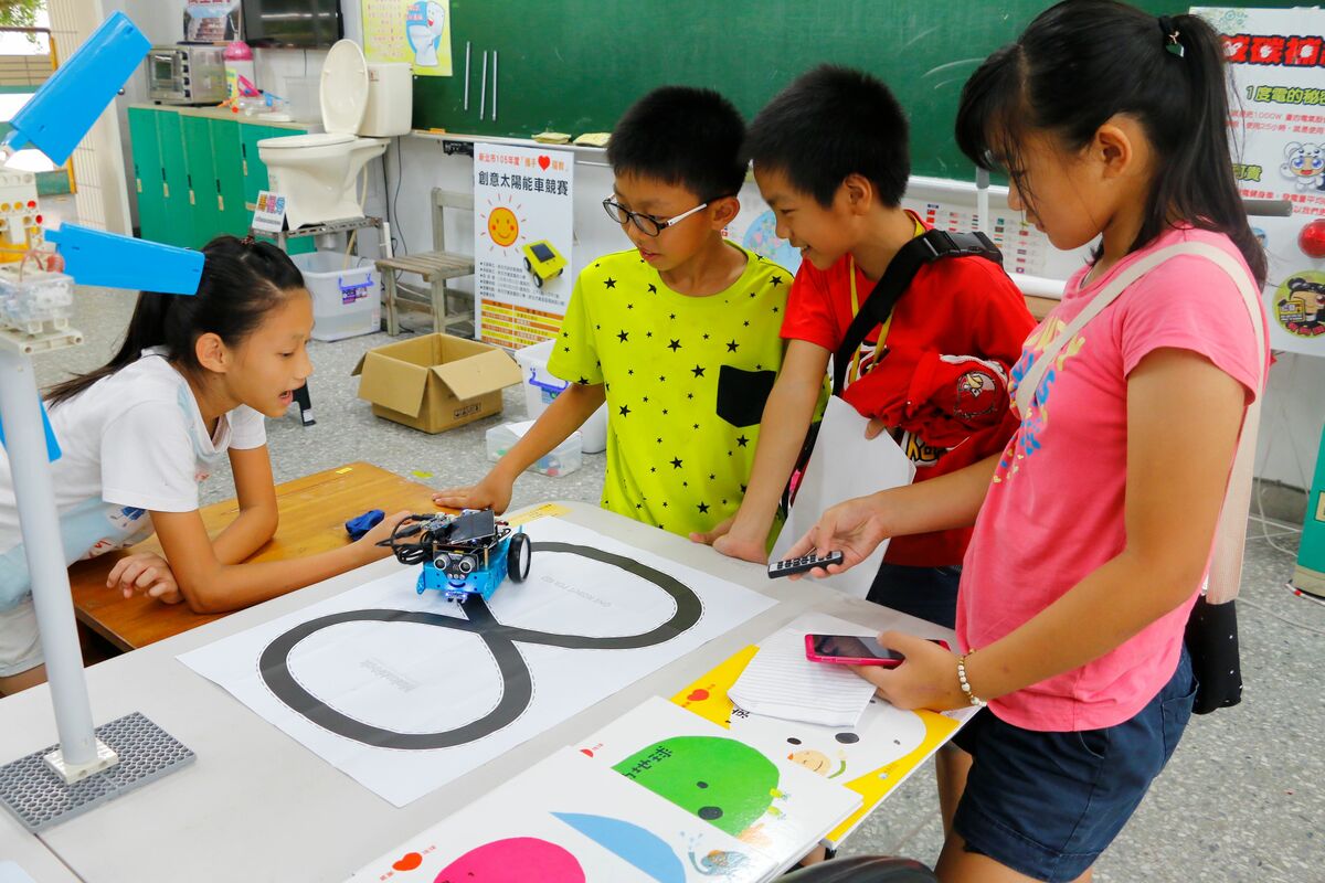 萬里國小規劃能源DIY課程。 圖：新北市教育局提供