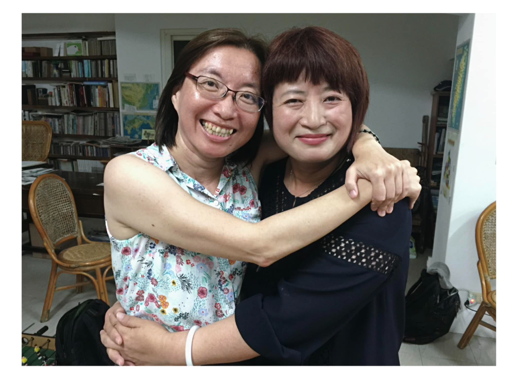 蔡培慧在臉書表示，淑雅是她的好友、摯友兼戰友。 圖：蔡培慧臉書