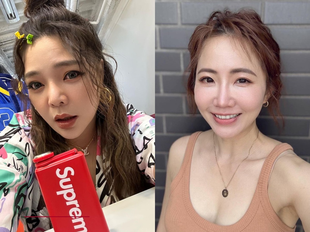 小甜甜（張可昀）在直播中扯出當年謝忻把狗養死一事，惹怒謝忻。 圖：翻攝自FB/謝忻、小甜甜 張可昀