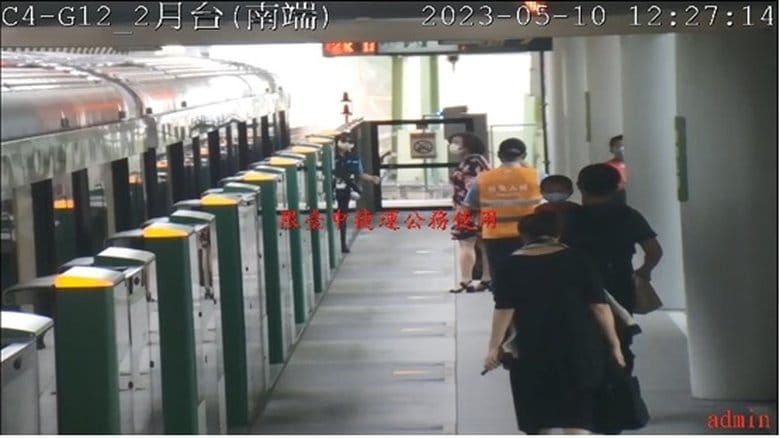 從發現到撞擊時間倉促導致憾事發生。 圖：台中捷運／提供