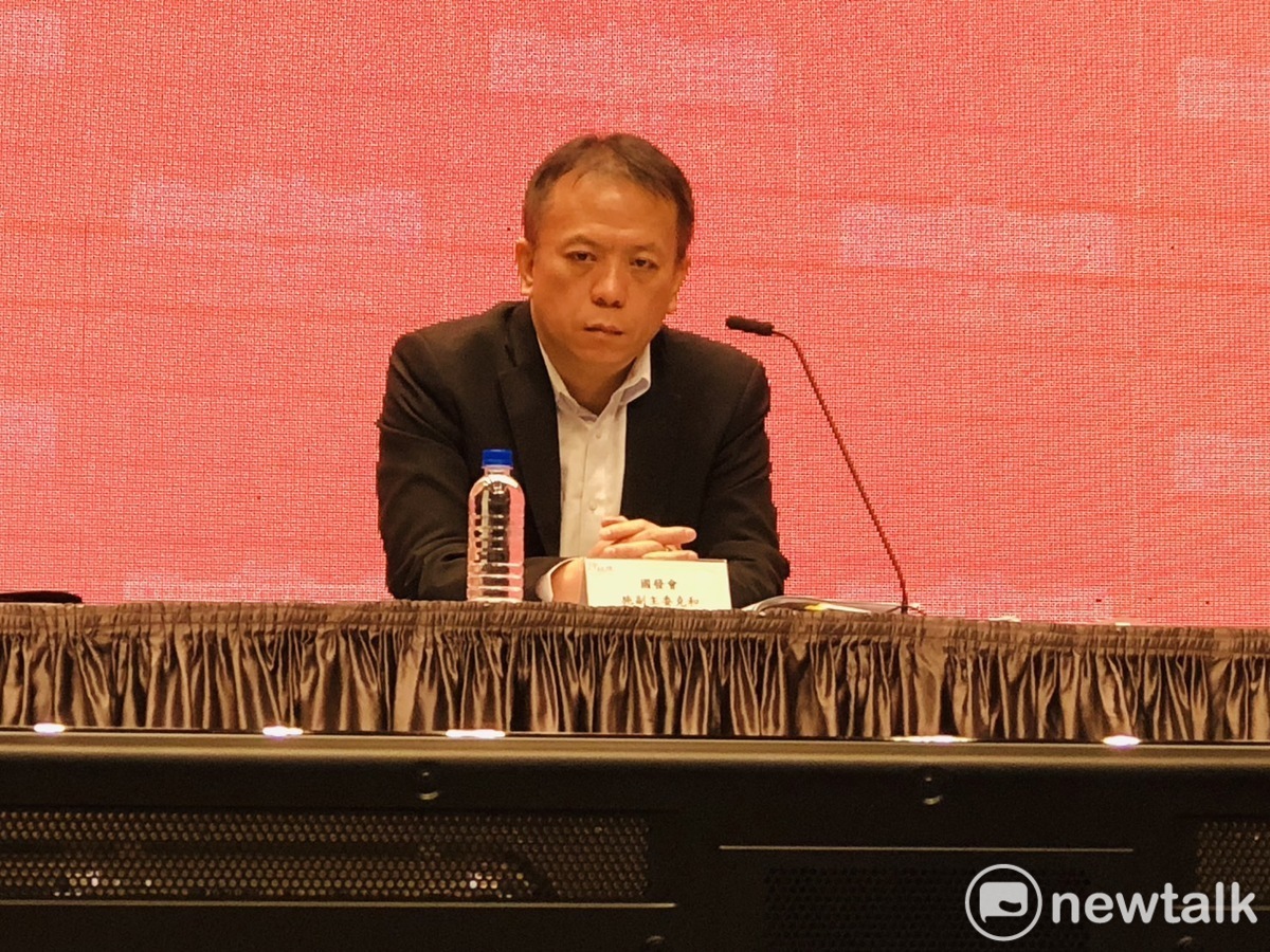 國發會副主委施克和。 圖：謝莉慧/攝