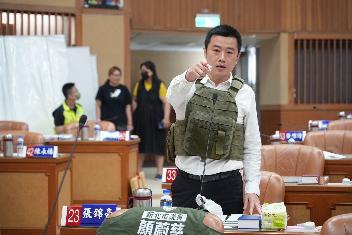 新北市議員張錦豪。 圖：張錦豪服務處提供