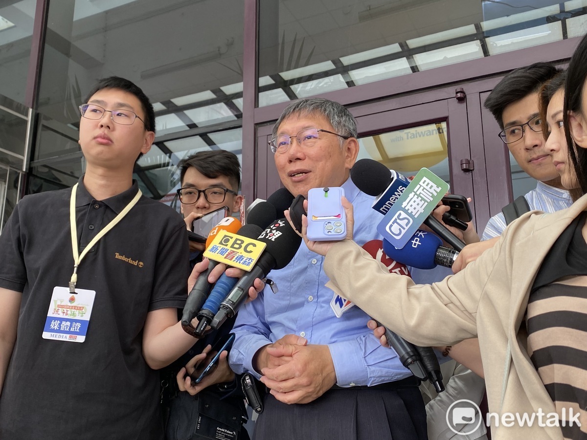 民眾黨主席柯文哲。 圖：周煊惠 / 攝