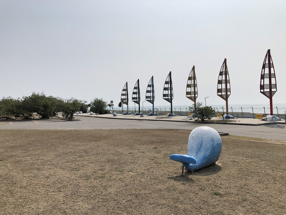 鯤喜灣親水公園。 圖：台南市政府觀光旅遊局／提供