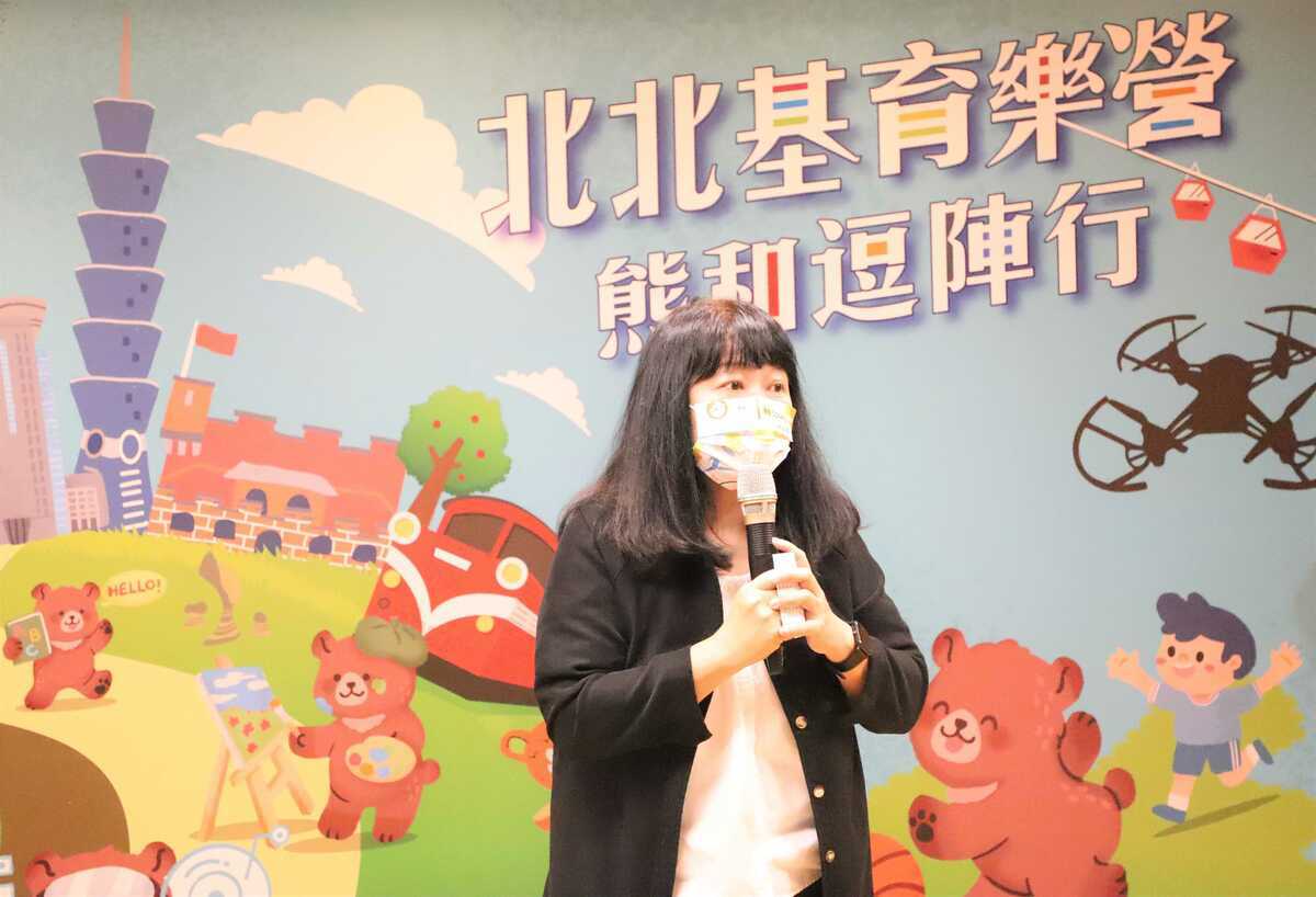 基隆市教育處副處長吳雪鈴致詞。 圖：新北市教育局提供