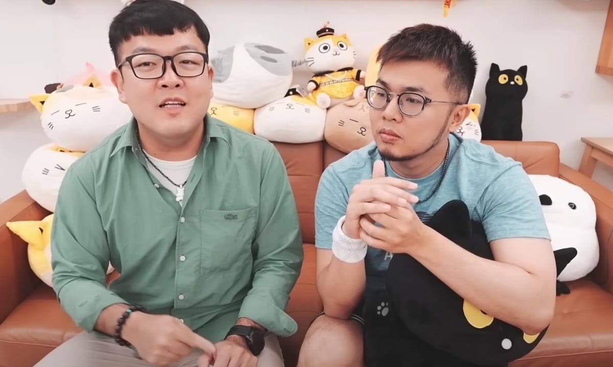 志銘與狸貓表示自己的同事被詐騙9000元。 圖：翻攝自志銘與狸貓YT頻道