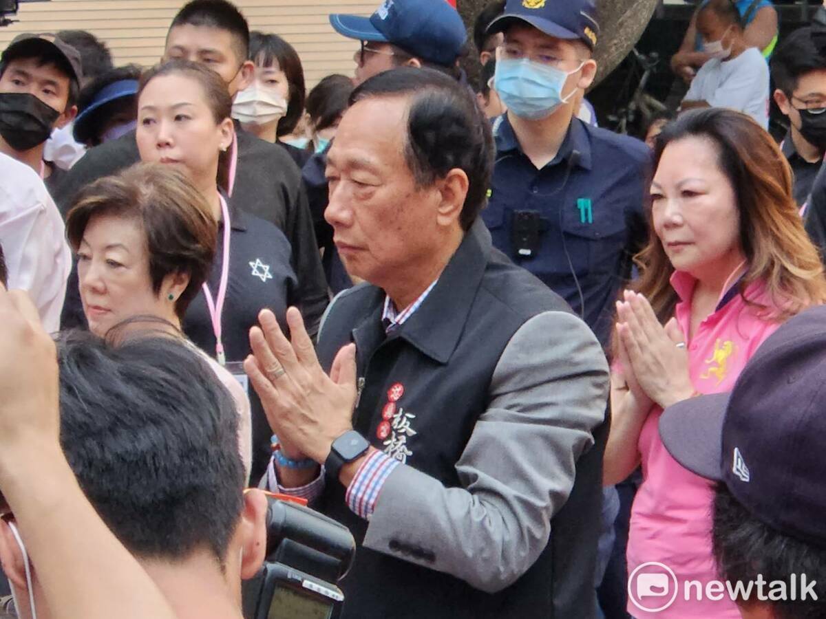 鴻海創辦人郭台銘。 圖：黃建豪/攝