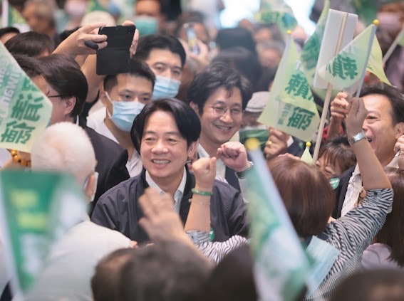 民進黨主席、總統候選人賴清德出席基隆市信賴台灣之友會。 圖：民進黨 / 提供