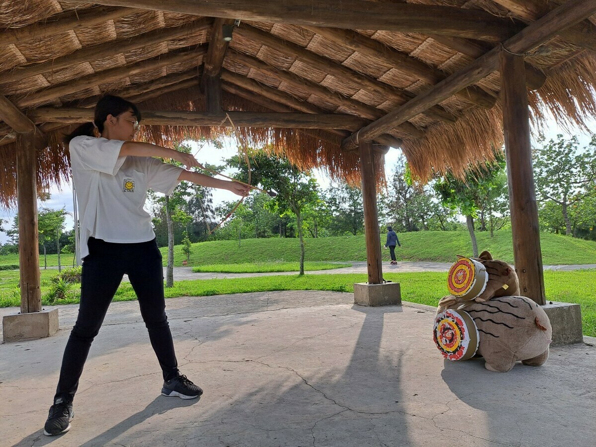 「十三行史前獵物趣」活動。 圖：十三行博物館提供