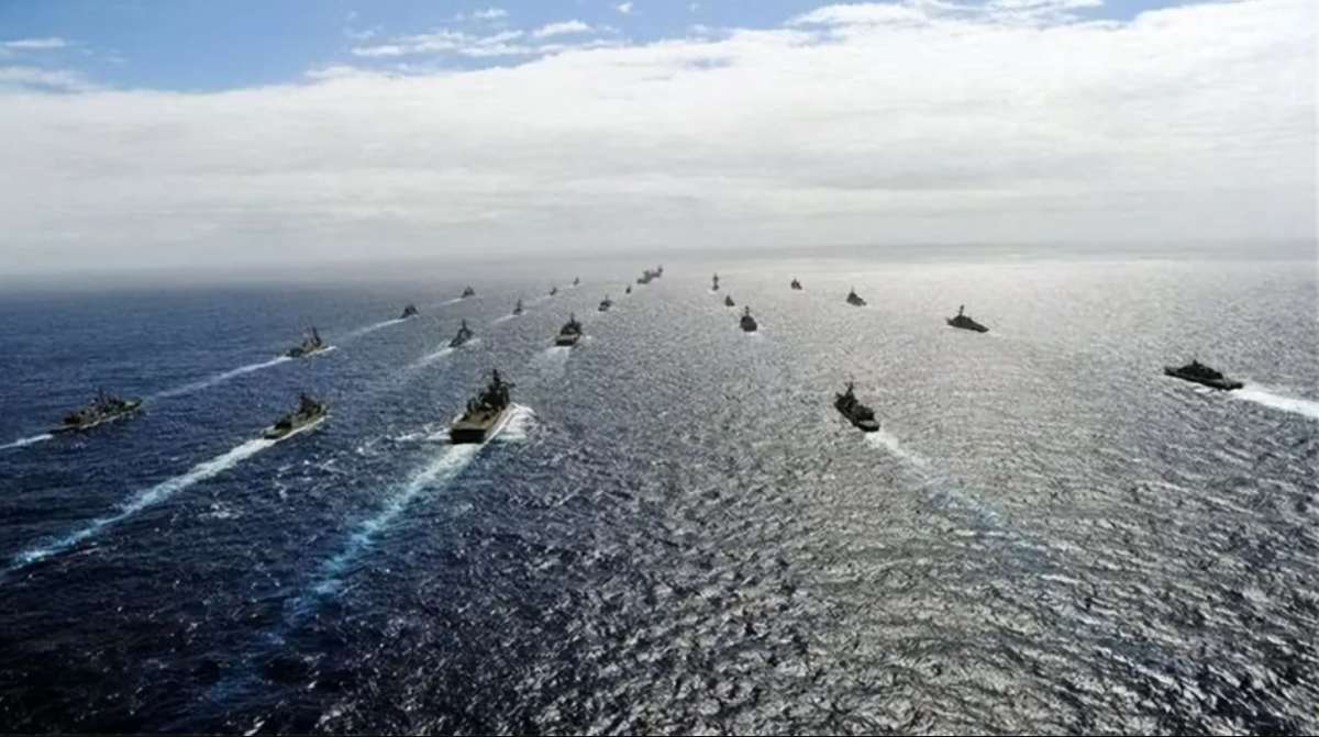 國安局分析中共將持續加強在台海、東海、南海軍事活動。 圖：翻攝自濤聲觀察