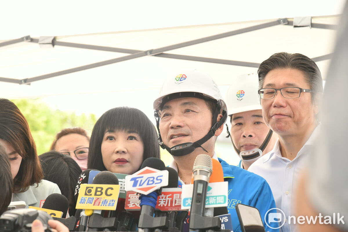 侯友宜表示，新北市政建設2030新願景的腳步永不停歇，新北市的團隊一定緊盯進度、全力以赴。 圖：林昀真／攝