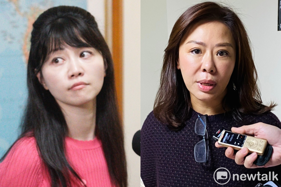 面對母親於市場責罵高嘉瑜，李彥秀稍早做出回應。民進黨高嘉瑜（左）與國民黨李彥秀（右）。 圖：張良一、周煊惠／攝（資料照片）