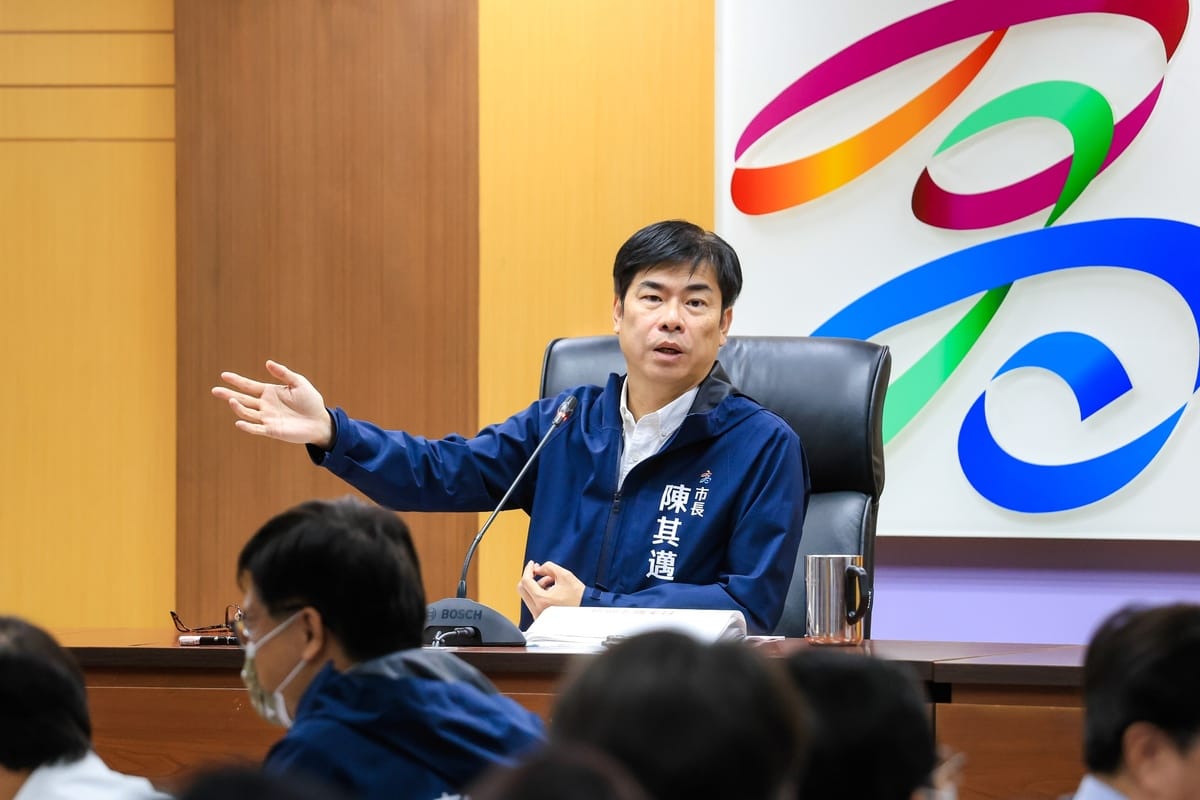 陳其邁感謝警察同仁為城市治安付出。 圖:高雄市政府提供