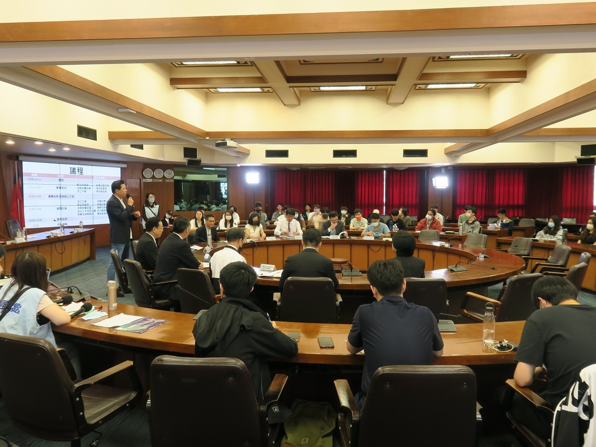 新北市副市長朱惕之致詞及活動現場。 圖：新北市政風處提供