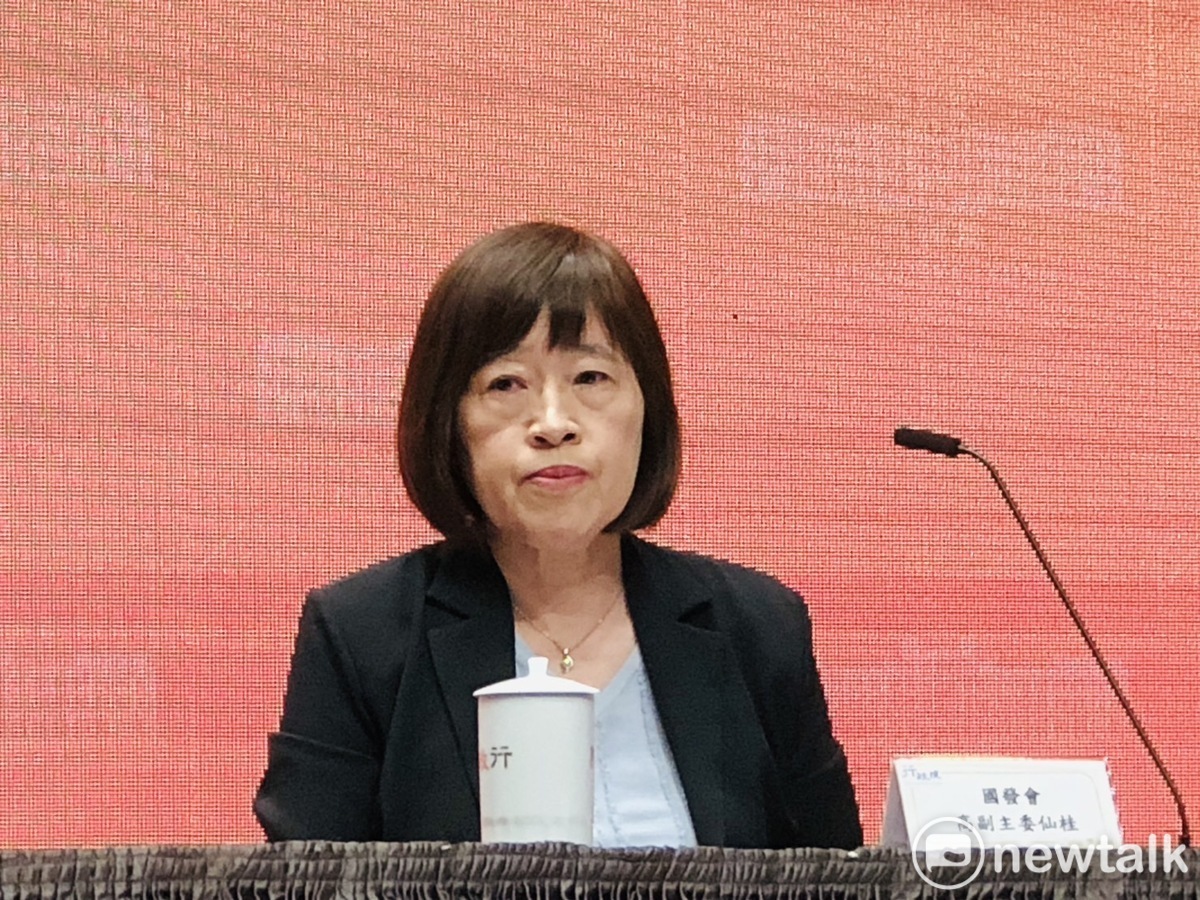 國發會副主委高仙桂。 圖：謝莉慧/攝