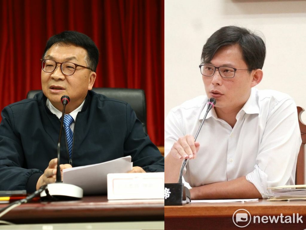 民進黨立委陳歐珀（左）不只服務處是im.B詐騙集團提供？前立委黃國昌（右）繼續爆陳歐珀保母車也登記在im.B詐騙集團旗下公司。 圖 : 取自黃國昌、陳歐珀臉書（新頭殼合成照）