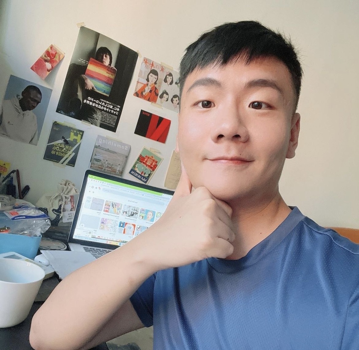 阿翰平時說話較溫柔斯文。 圖：翻攝自阿翰PO影片IG