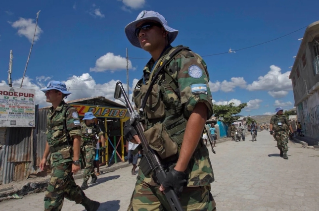 阿根廷的軍隊。 圖 : 翻攝自第一軍情