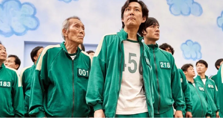 《魷魚遊戲》第一季廣受好評，第二季尚未上映就入圍金球獎最佳影集獎。 圖 : 翻攝自Netflix