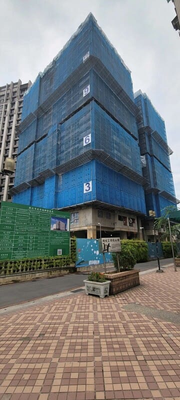 新店民安段社宅預計年底完工。 圖：新北市城鄉局提供
