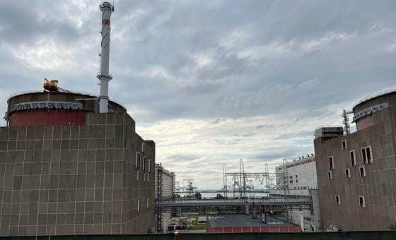 烏克蘭軍事情報局指，俄軍已制定並批評炸毀扎波羅熱核電站的計劃。 圖：翻攝自聯合國官網