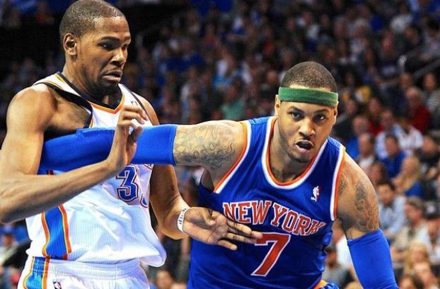 KD發文感謝Carmelo Anthony。 圖/取自KDIG