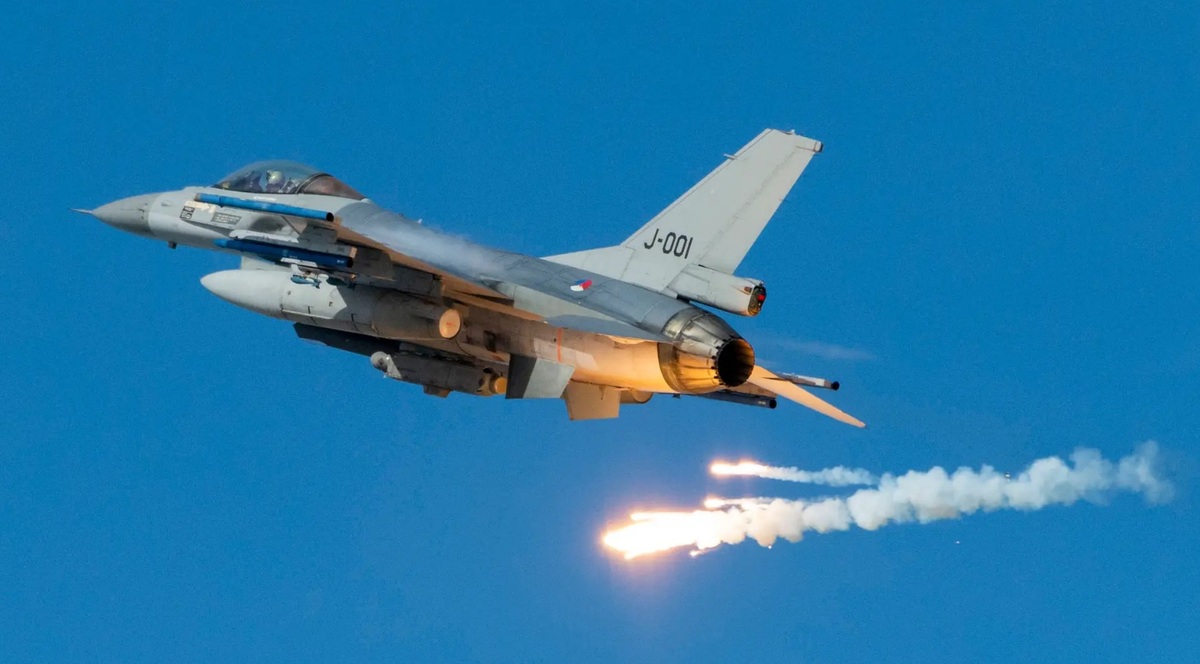 荷蘭空軍F-16戰機。 圖：翻攝Royal Netherlands Air Force