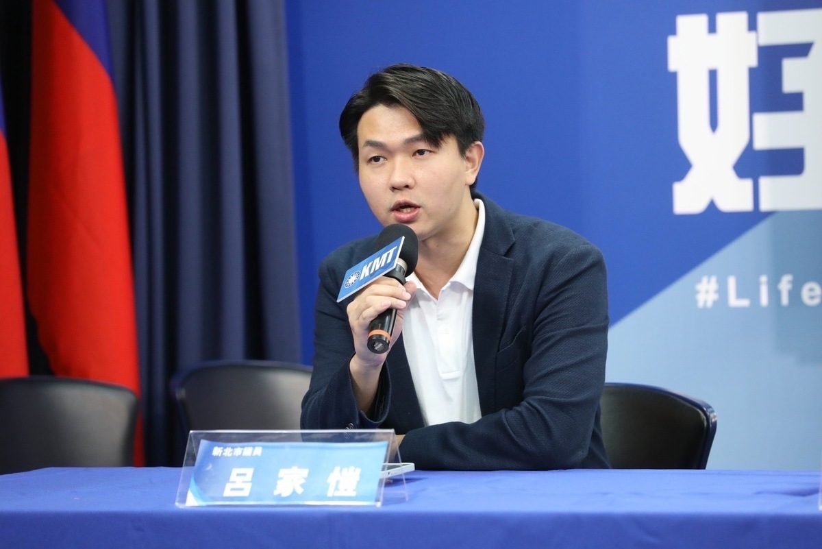 市議員呂家愷回酸賴清德縱容愛將涉貪。 圖：呂家愷/提供（資料照）