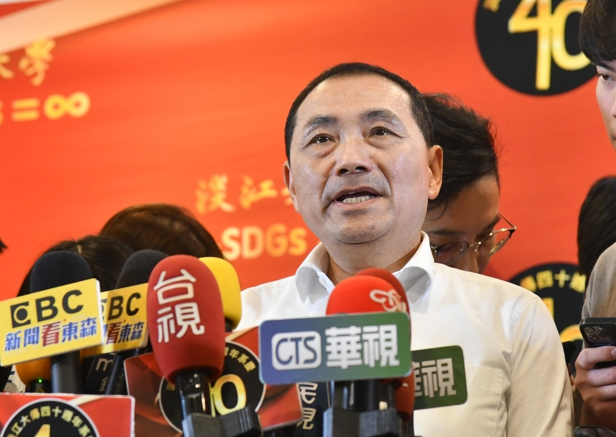 國民黨總統提名人、新北市長侯友宜。 圖：林昀真/翻攝（資料照）