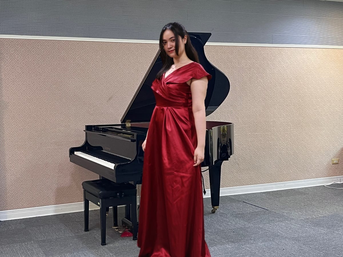 莊敬工家音樂科學生傅沁慈申請到美國柏克萊音樂學院（Berklee College of Music)。 圖：新北市教育局提供