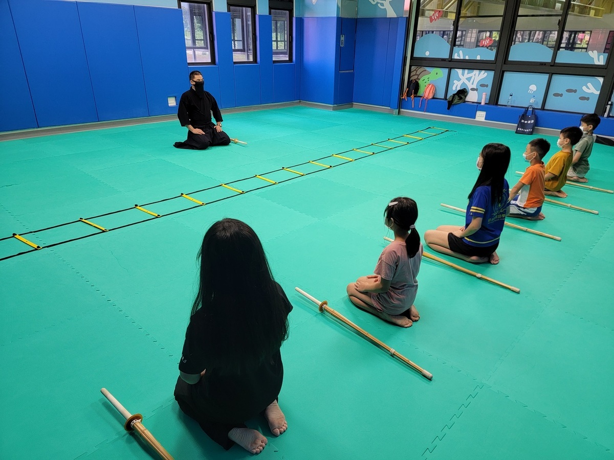 林口運動中心劍道課程。 圖：新北市體育處提供
