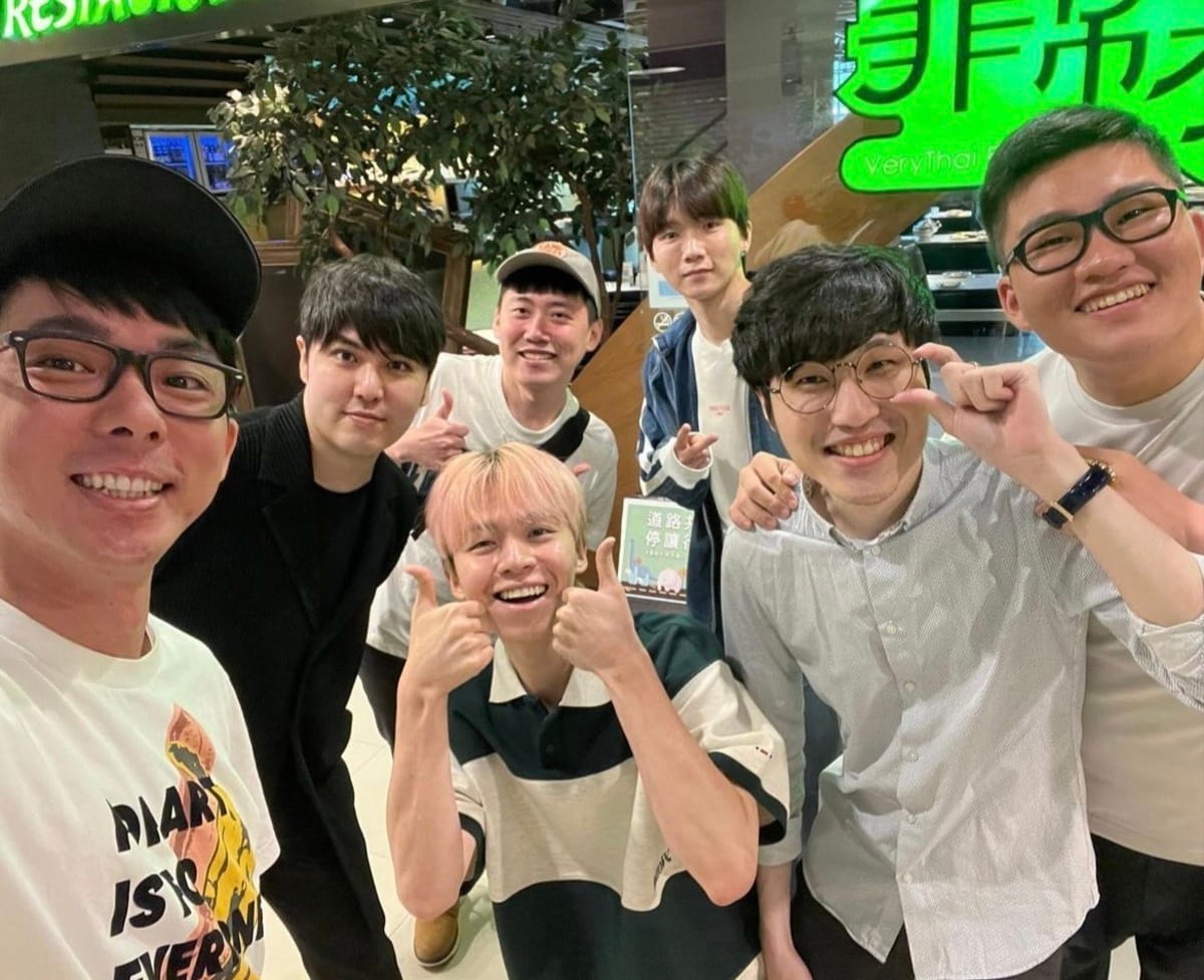 阿滴舉辦的「YT小聚」，此次參加成員每個人YouTube頻道訂閱數都破百萬。 圖：翻攝自阿滴英文IG