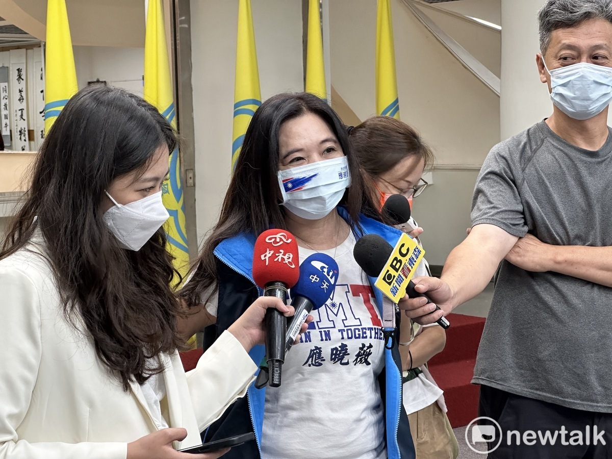國民黨台北市議員應曉薇。 圖：周煊惠 / 攝（資料照）