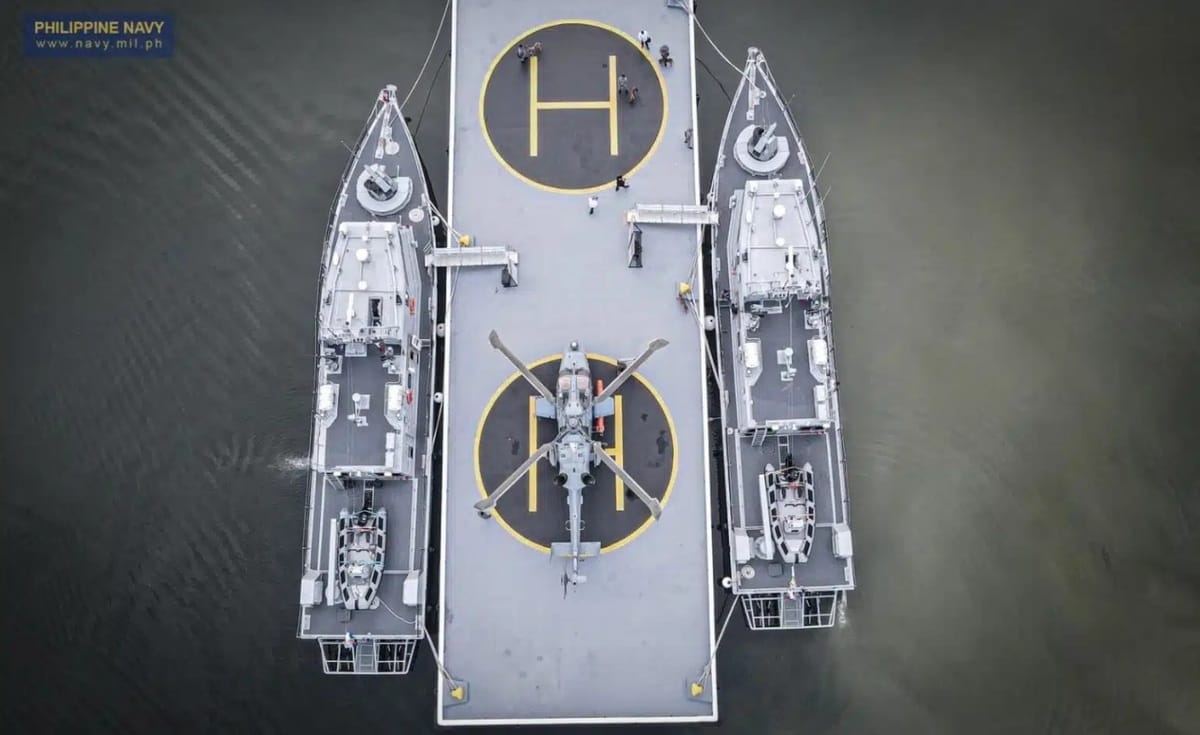 菲律賓海軍第2批2艘新型Acero級Mark V快速巡邏艇正式成軍服役。 圖：翻攝Philippines Navy