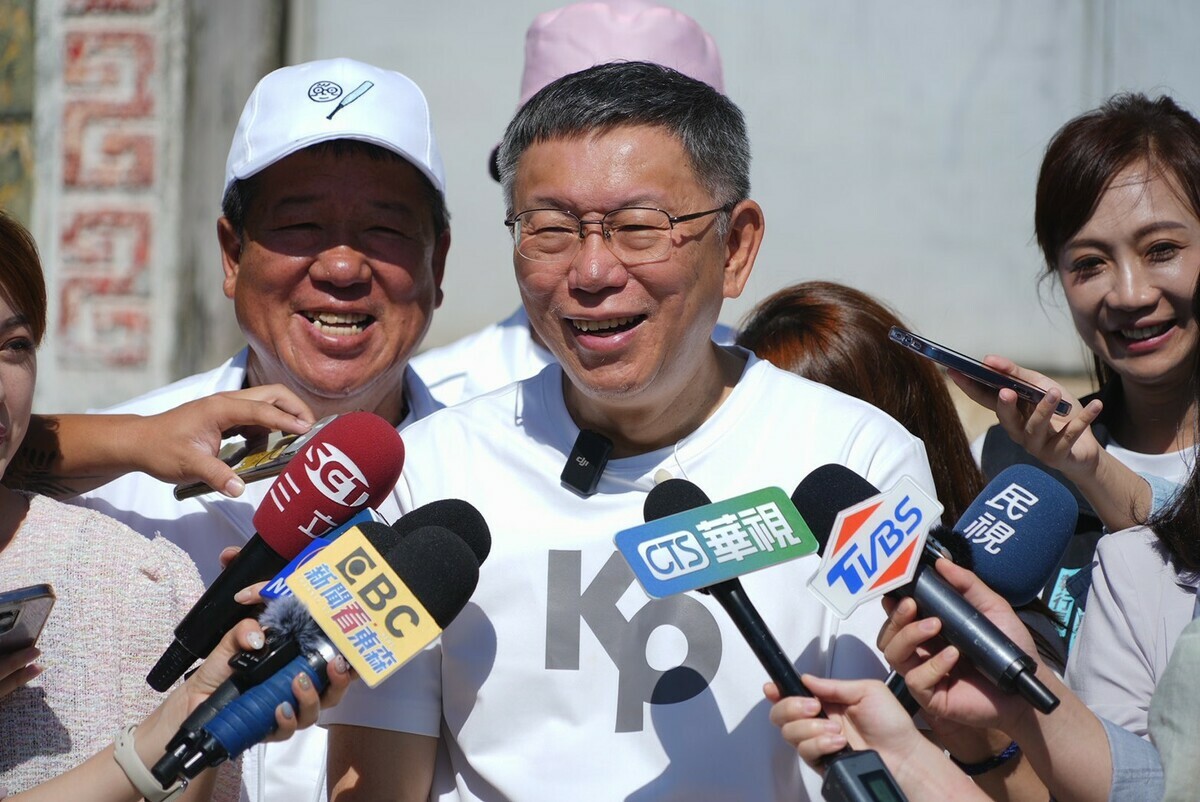民眾黨主席柯文哲。 圖：民眾黨 /提供