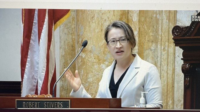 台美21世紀貿易倡議首批協定，預定於台灣時間6月1日晚間10時簽定，將由我駐美代表蕭美琴簽署。 圖：翻攝自88.9 WEKU推特