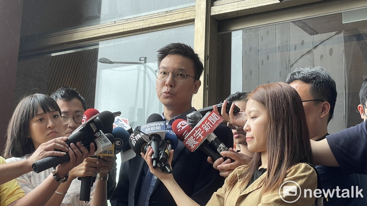 民進黨前副秘書長林飛帆。 圖：林朝億/攝