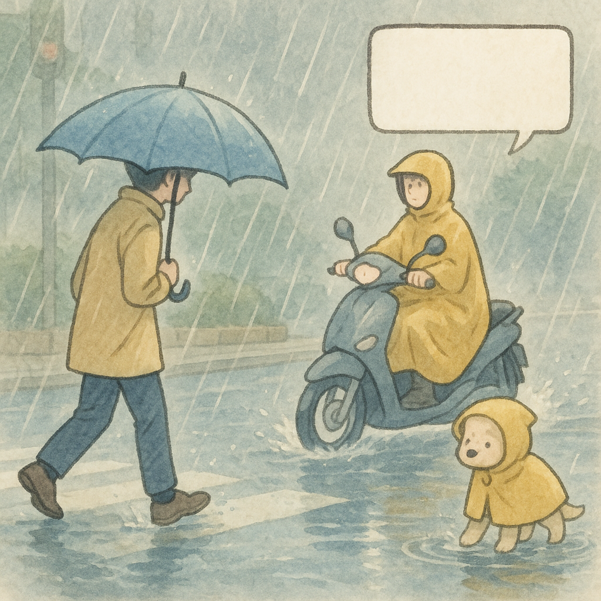 九縣市大雨開炸 午後外出當心雷擊積水