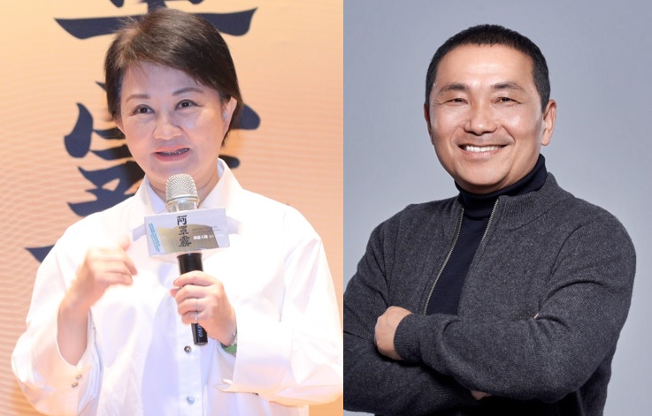 侯友宜獲得提名後，明天將首度與六都滿意度最高的台中市長盧秀燕合體。 新頭殼合成