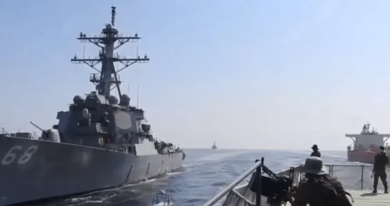 伊朗認為，認美軍應該從海灣乃至整個中東撤出，因為該區的安全需要靠地區國家來維護，而非美國的軍事存在。 圖：翻攝自第一軍情。