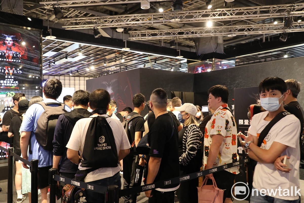 暴雪娛樂特別於三創生活園區中打造6月2日至10日期間限定快閃店 圖：蔡幸秀/攝