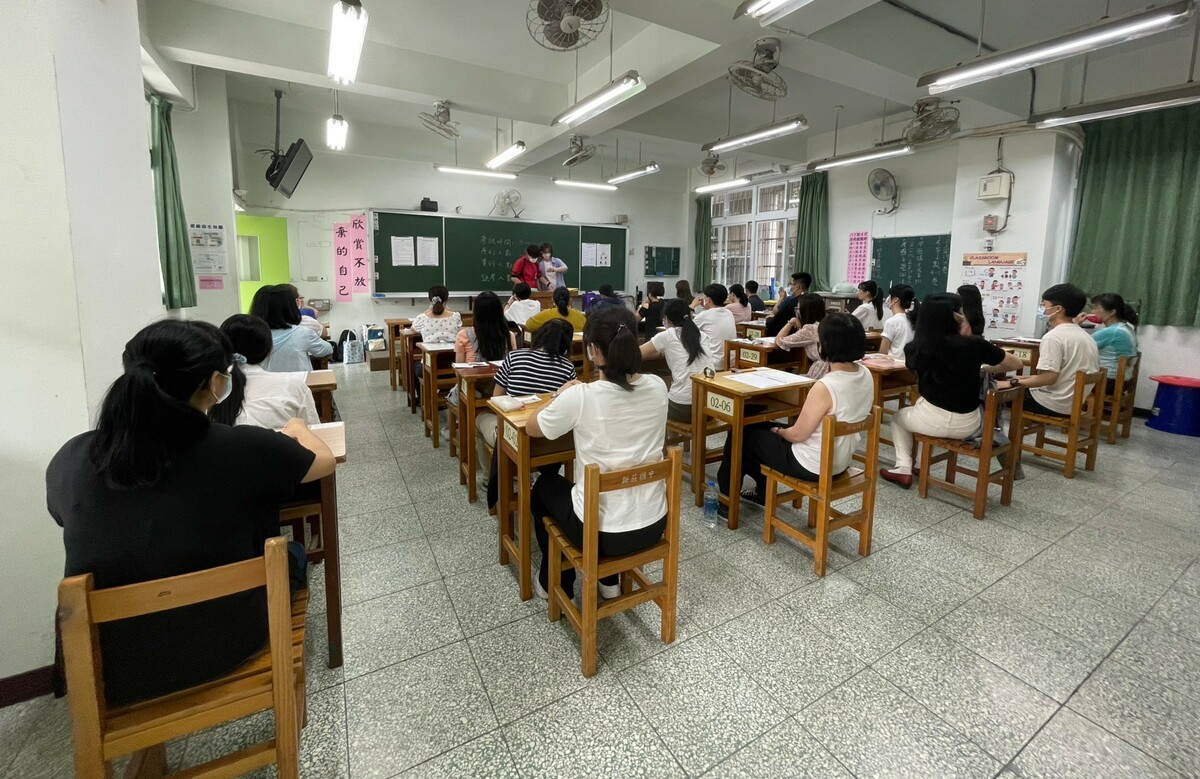 考生應試場景。 圖：新北市教育局提供
