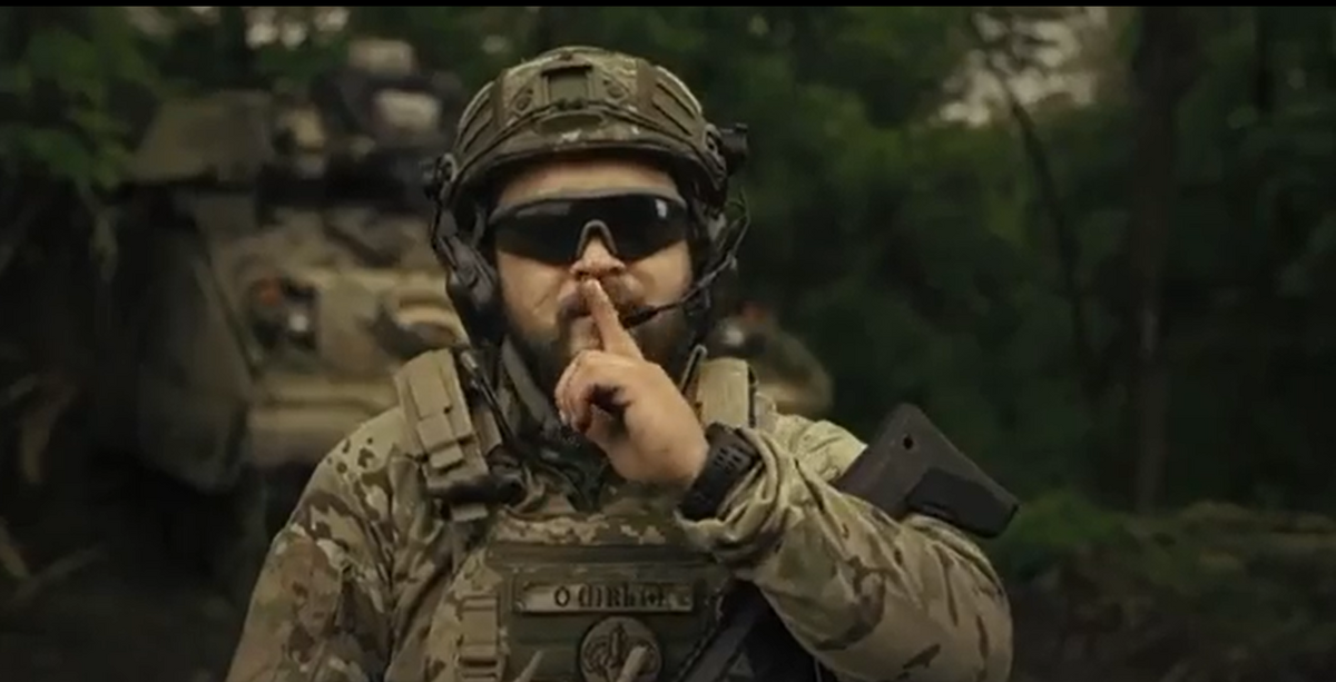 烏軍無聲的反擊，將在某日實施。 圖：翻攝自列茲尼科夫推特