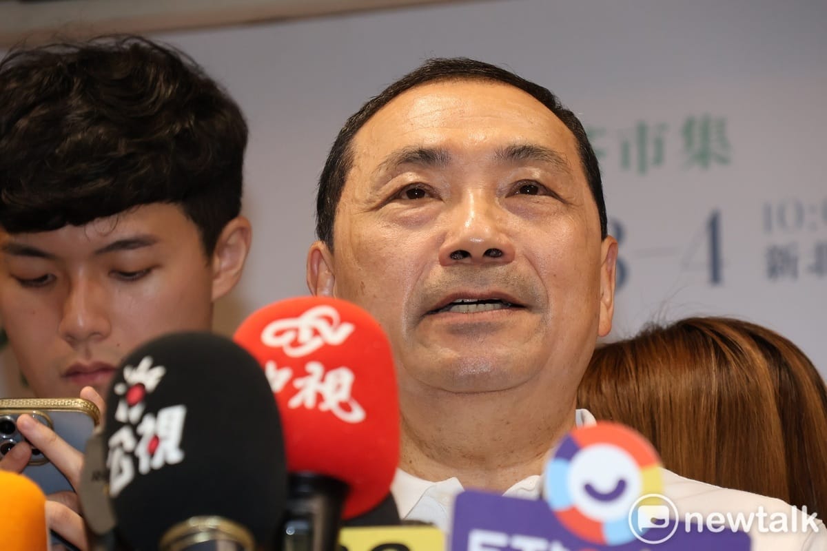 國民黨總統參選人、新北市長侯友宜。 圖：林昀真／攝（資料照）
