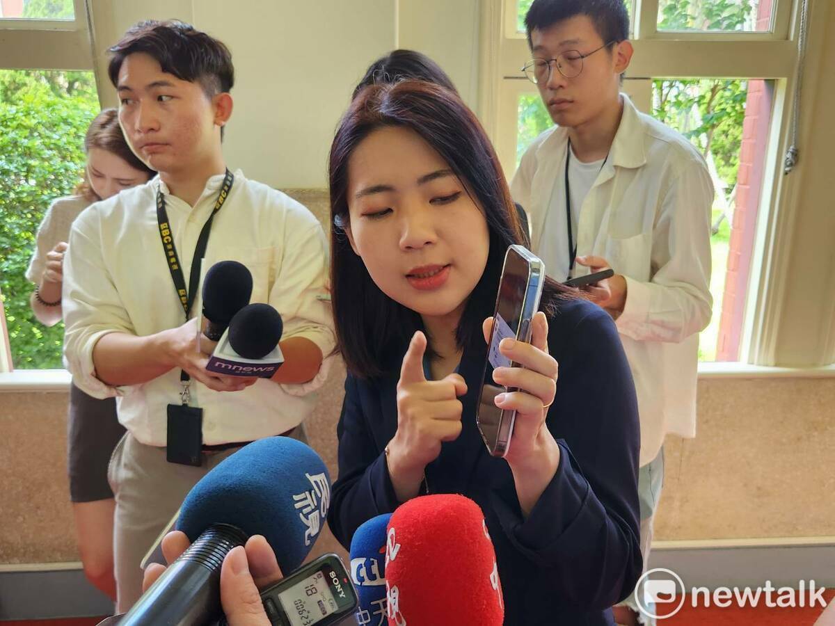 台北市議員徐巧芯。 圖：黃建豪/攝
