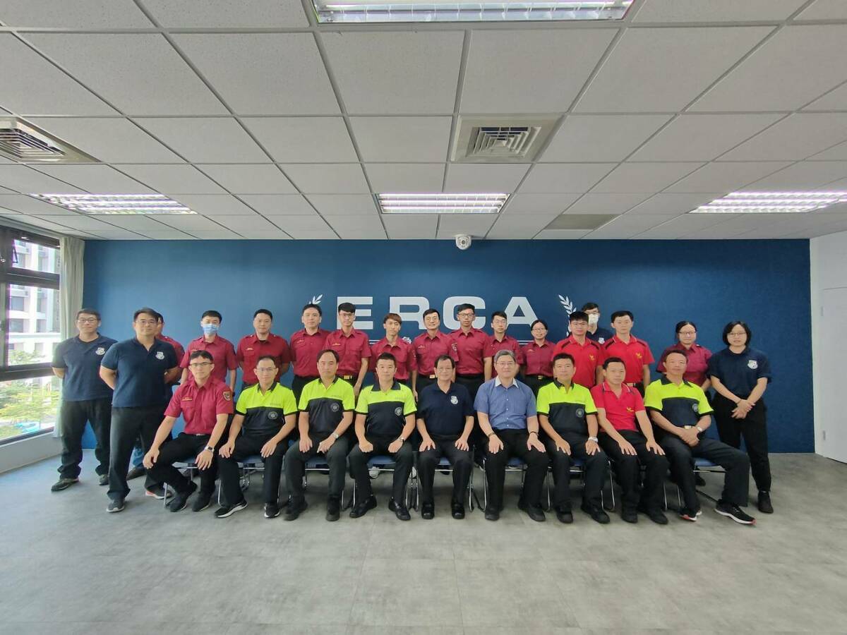 ERCA每年培訓600名以上的救災指揮官，今(112)年第二梯次基礎指揮官班訓練於6月5日至9日辦理，由新北市消防局副局長陳崇岳於今(6)日上午9時主持開訓典禮。 圖：新北市消防局提供