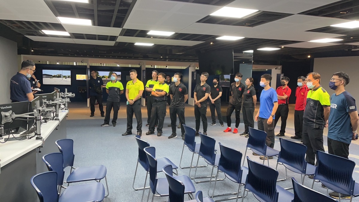 此次學員包含新北市新派任的9名分隊長，亦有新竹市消防局、宜蘭縣消防局及屏東縣消防局的外勤幹部共同參與此次課程。 圖：新北市消防局提供