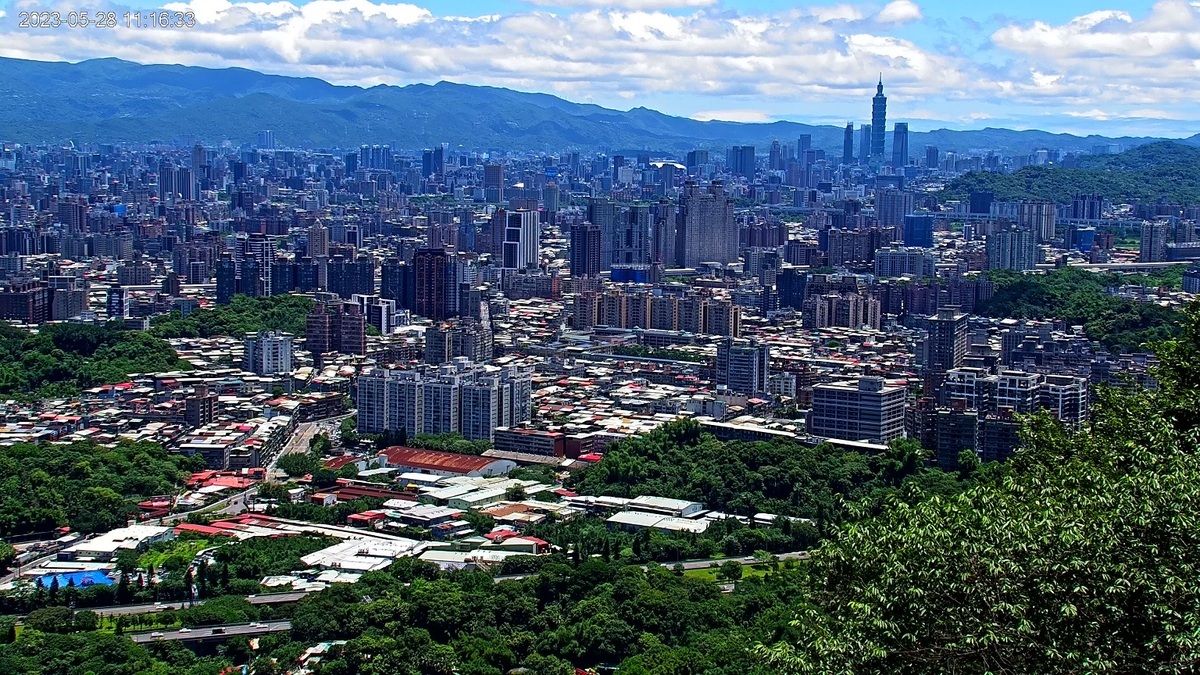 除了夜景，透過4K即時影像白天的雙北美景也是非常值得一看。 圖：新北市觀旅局提供